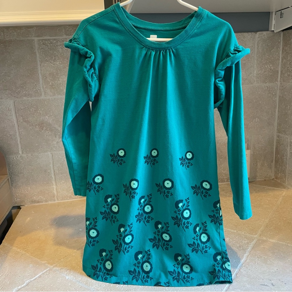 Tea Collection Floral Kids Dress, Size 6